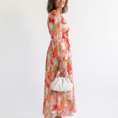 Althea | Long Sleeve Floral Maxi Dress 6