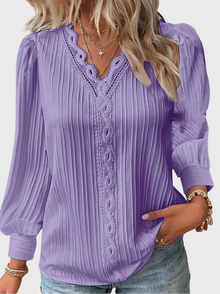 Andrea | Elegant Pullover Blouse 5