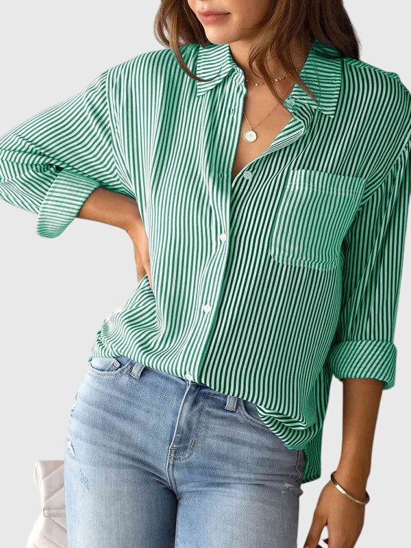 Ariana | Collared Neck Shirt 11