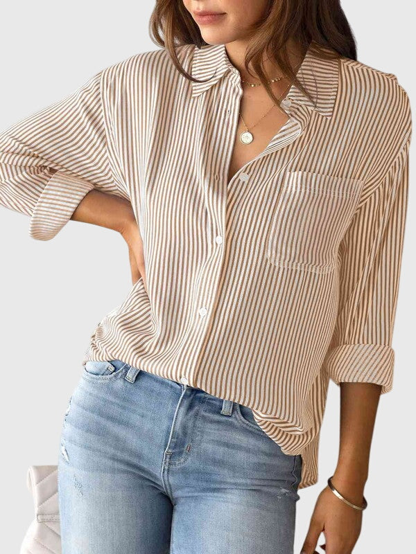 Ariana | Collared Neck Shirt 5