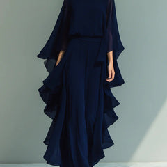 Aurelia | Elegant Flowing Evening Jumpsuit 0