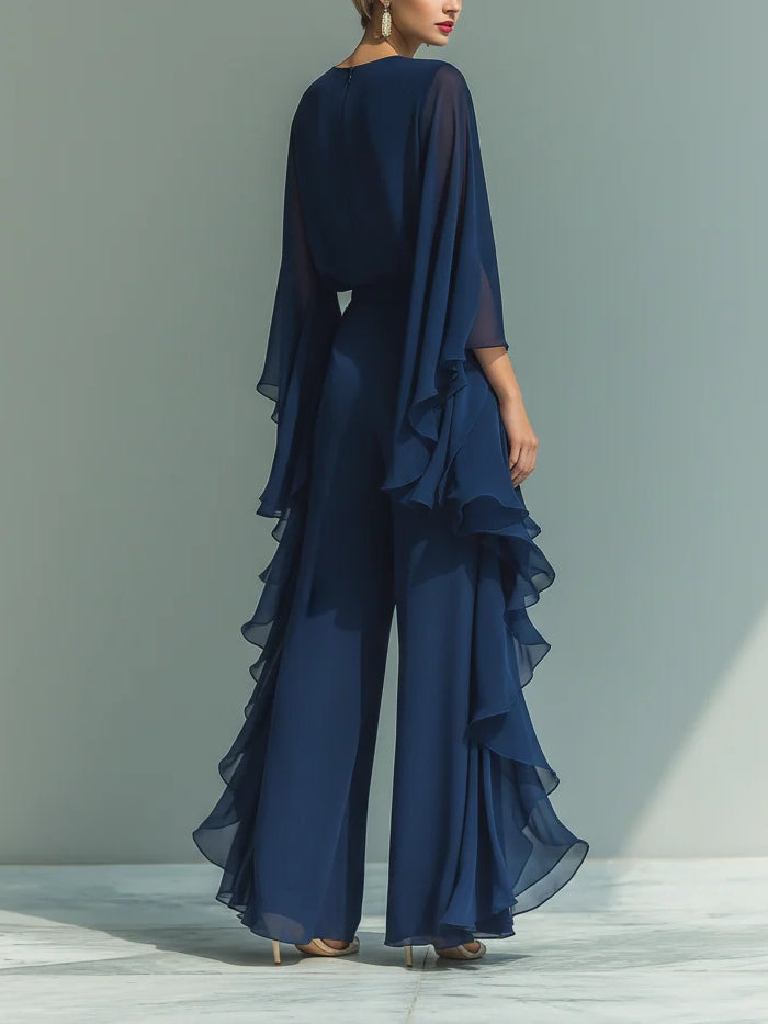 Aurelia | Elegant Flowing Evening Jumpsuit 3