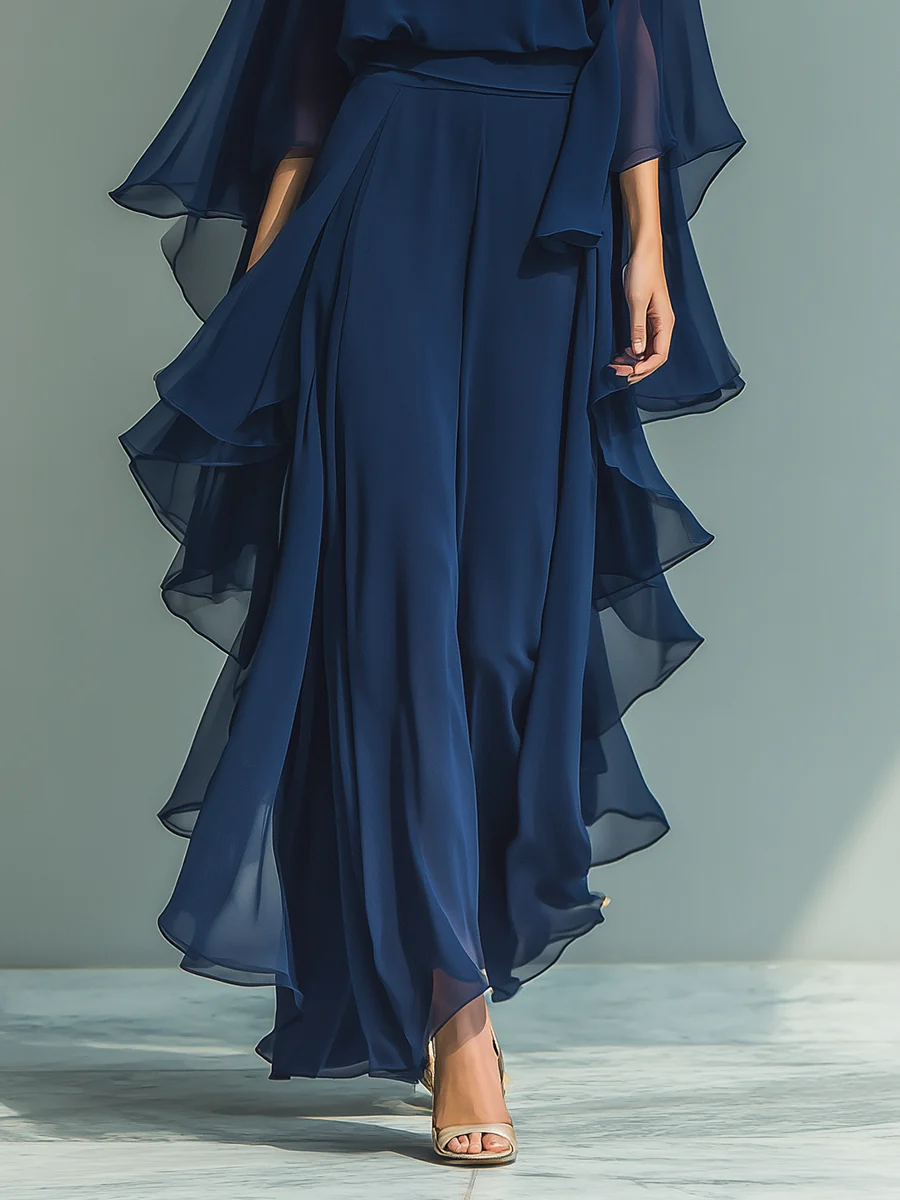 Aurelia | Elegant Flowing Evening Jumpsuit 5