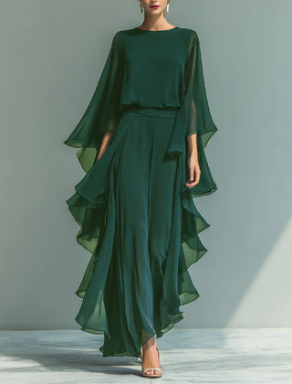 Aurelia | Elegant Flowing Evening Jumpsuit 6