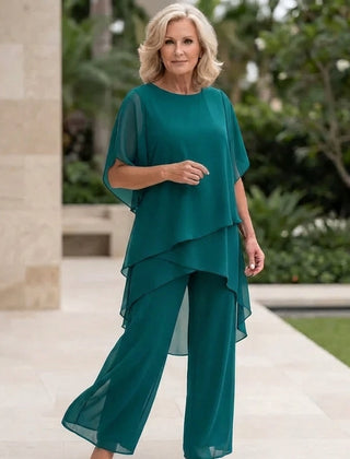 Beatrice | Elegant  Palazzo  Blouse and Pants Set 11