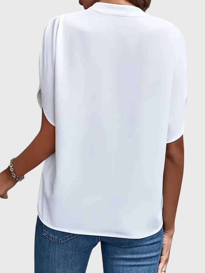 Beatrix | Soft and Elegant V-Neck Shirt 2