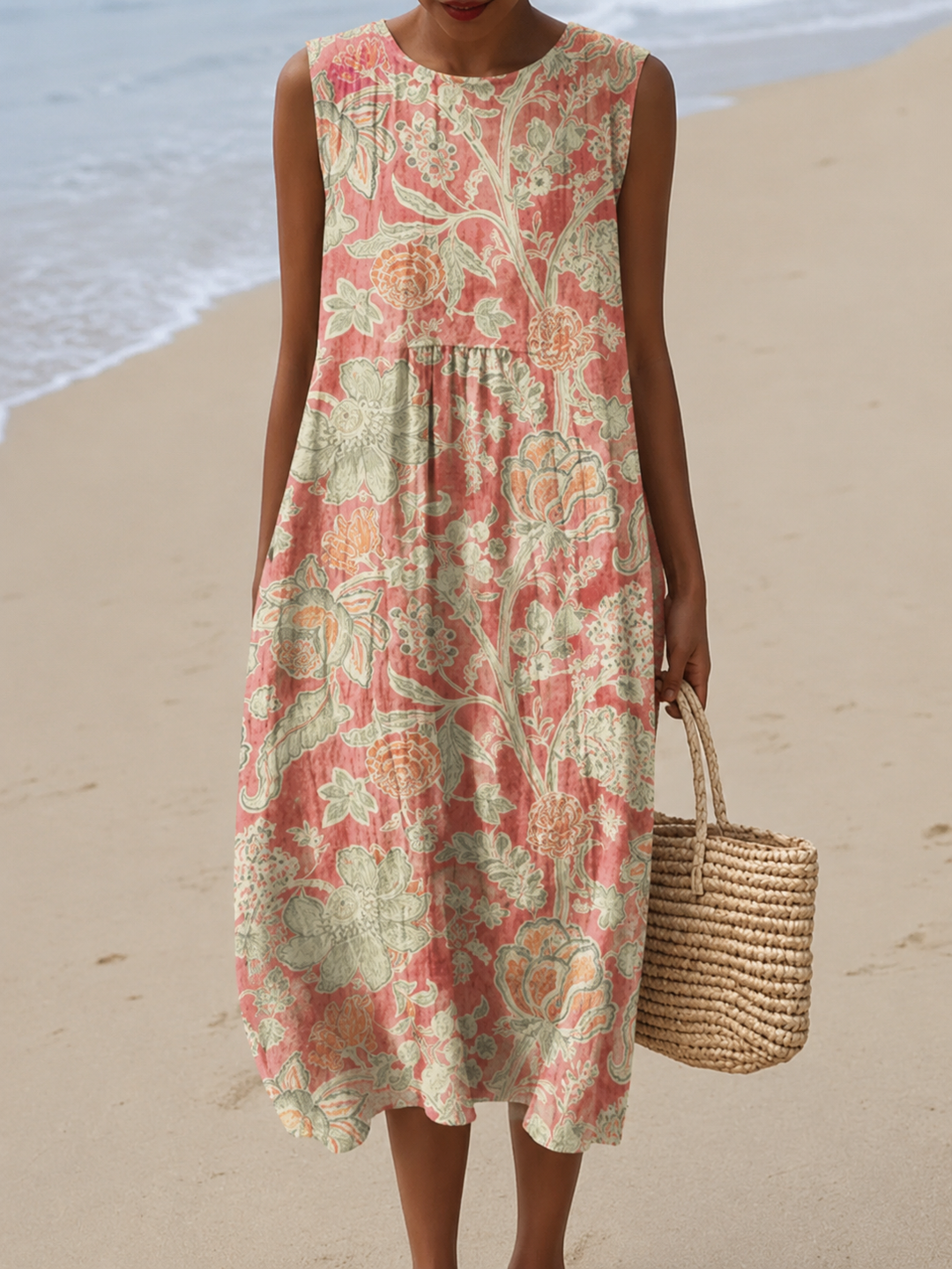 Beth™ Floral Midi Dress 0