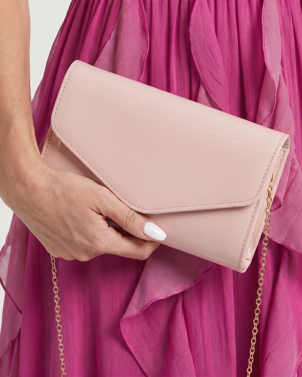 Calista | Envelope Flap Compact Clutch Bag 1