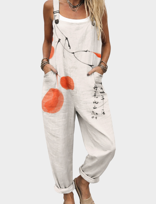 Comfortable Printed Overalls 0