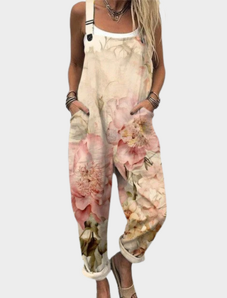 Comfortable Printed Overalls 0