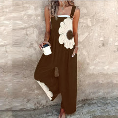 Comfortable Printed Overalls 8