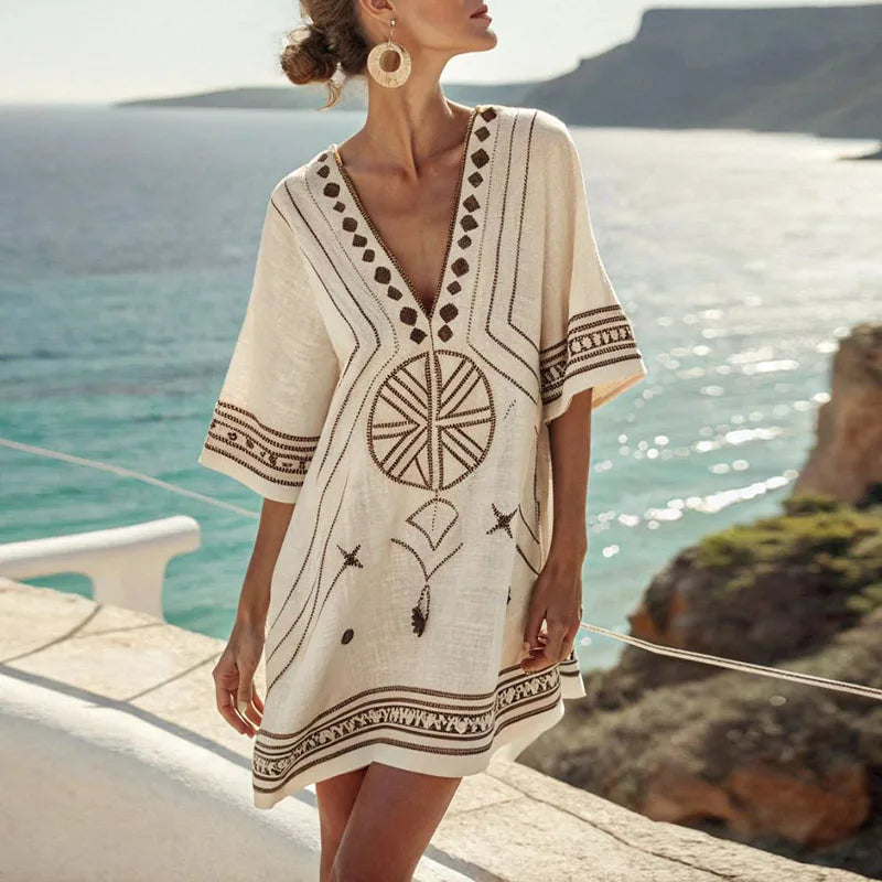 Danique - Elegant Beach Dress for a Stylish Summer Look 0