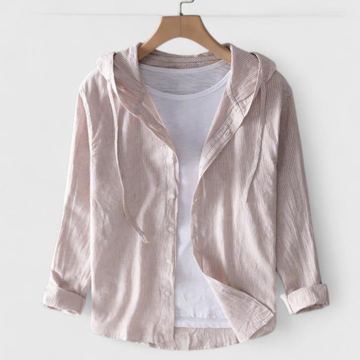 Demi | Elegant Hooded Blouse 4