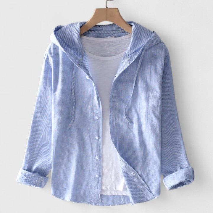 Demi | Elegant Hooded Blouse 5