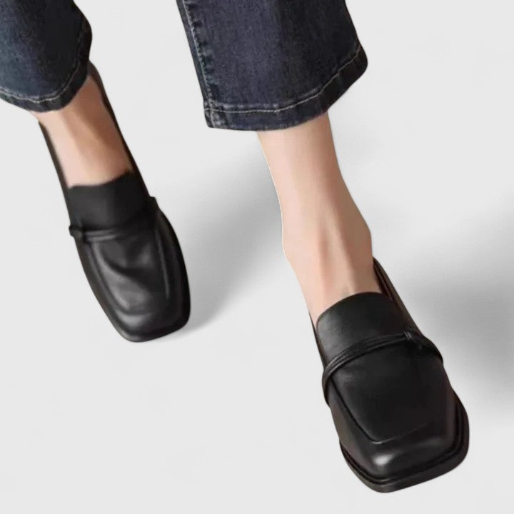 Dixie Loafers for Women | Vintage Square Toe, Orthopedic Comfort 0