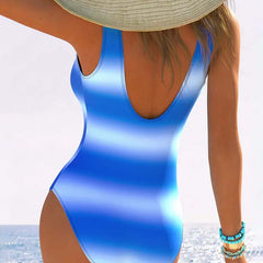 Eleanor | Gradient Blue One-Piece 3