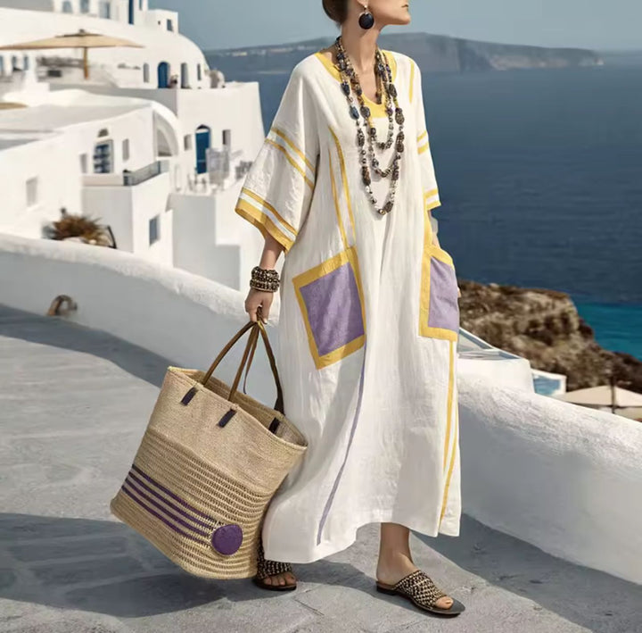 Elegant Mary - Long Strand Dress for a Stylish Summer Look 5