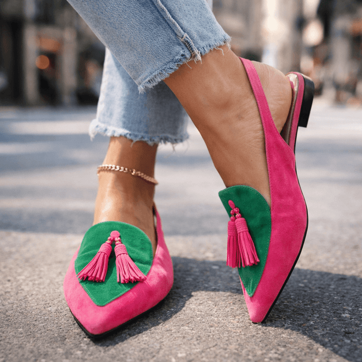 Eliza | Strappy Tassel Sandals 0