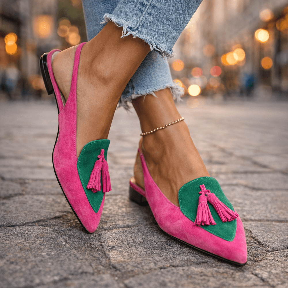 Eliza | Strappy Tassel Sandals 1