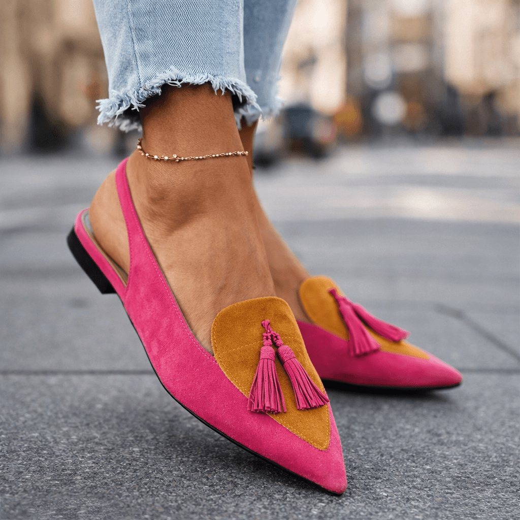 Eliza | Strappy Tassel Sandals 3
