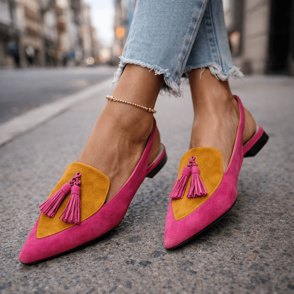 Eliza | Strappy Tassel Sandals 6