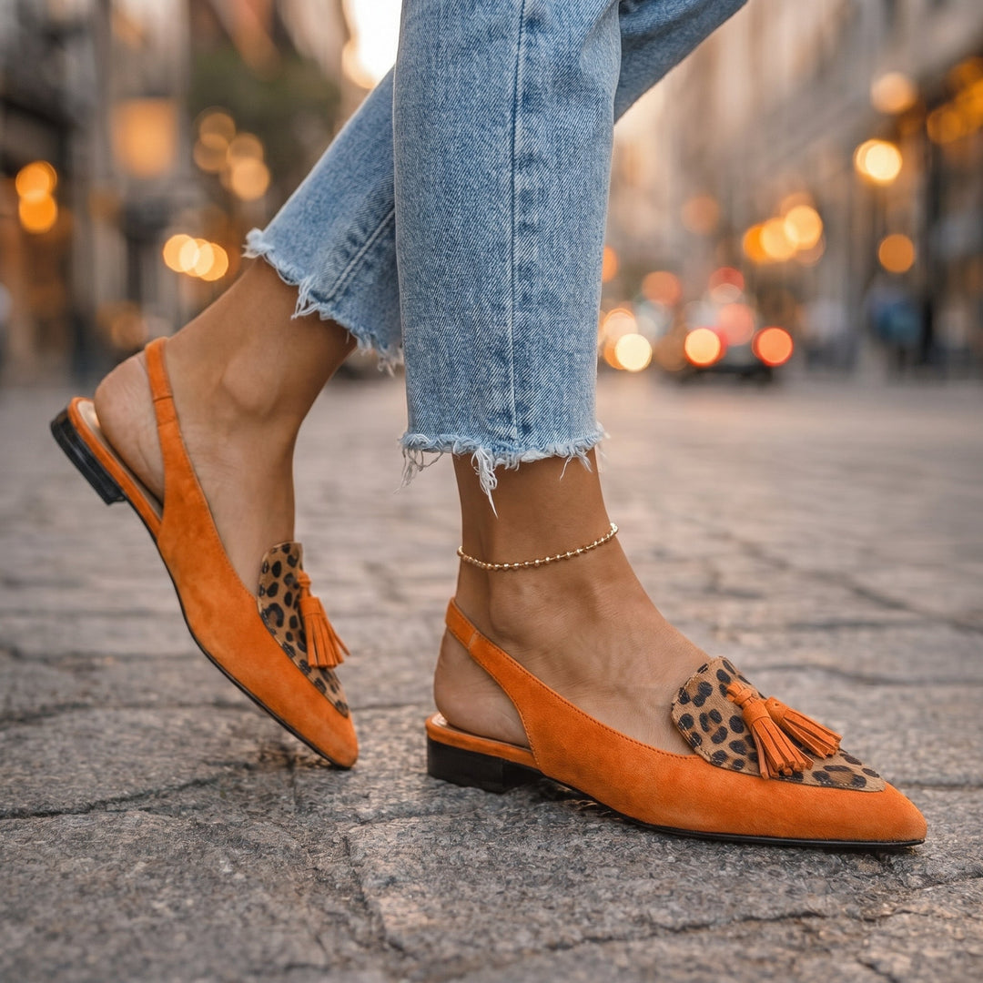 Eliza | Strappy Tassel Sandals 7