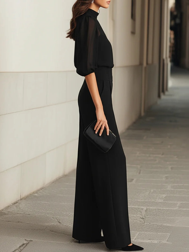 Elodie | Top And Wide-leg Pants Three-piece Set 3