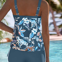 Evie | U-Neck Floral Tankini 4