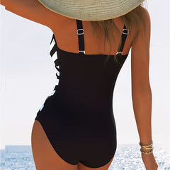 Florence | Striped One-Piece Swimsuit 2