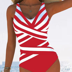Florence | Striped One-Piece Swimsuit 3