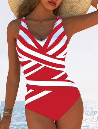 Florence | Striped One-Piece Swimsuit 3