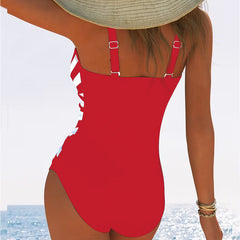 Florence | Striped One-Piece Swimsuit 4