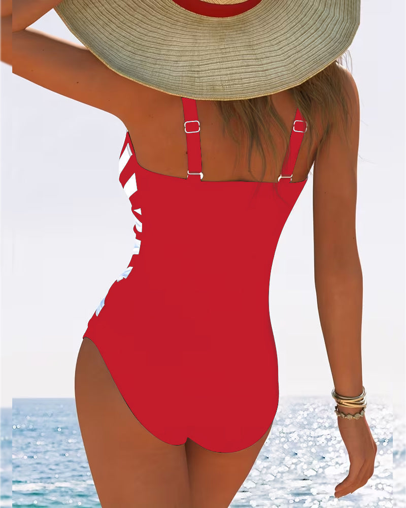 Florence | Striped One-Piece Swimsuit 4