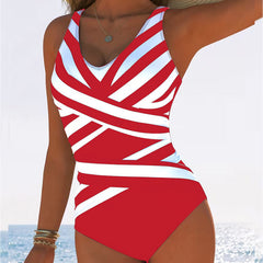 Florence | Striped One-Piece Swimsuit 5