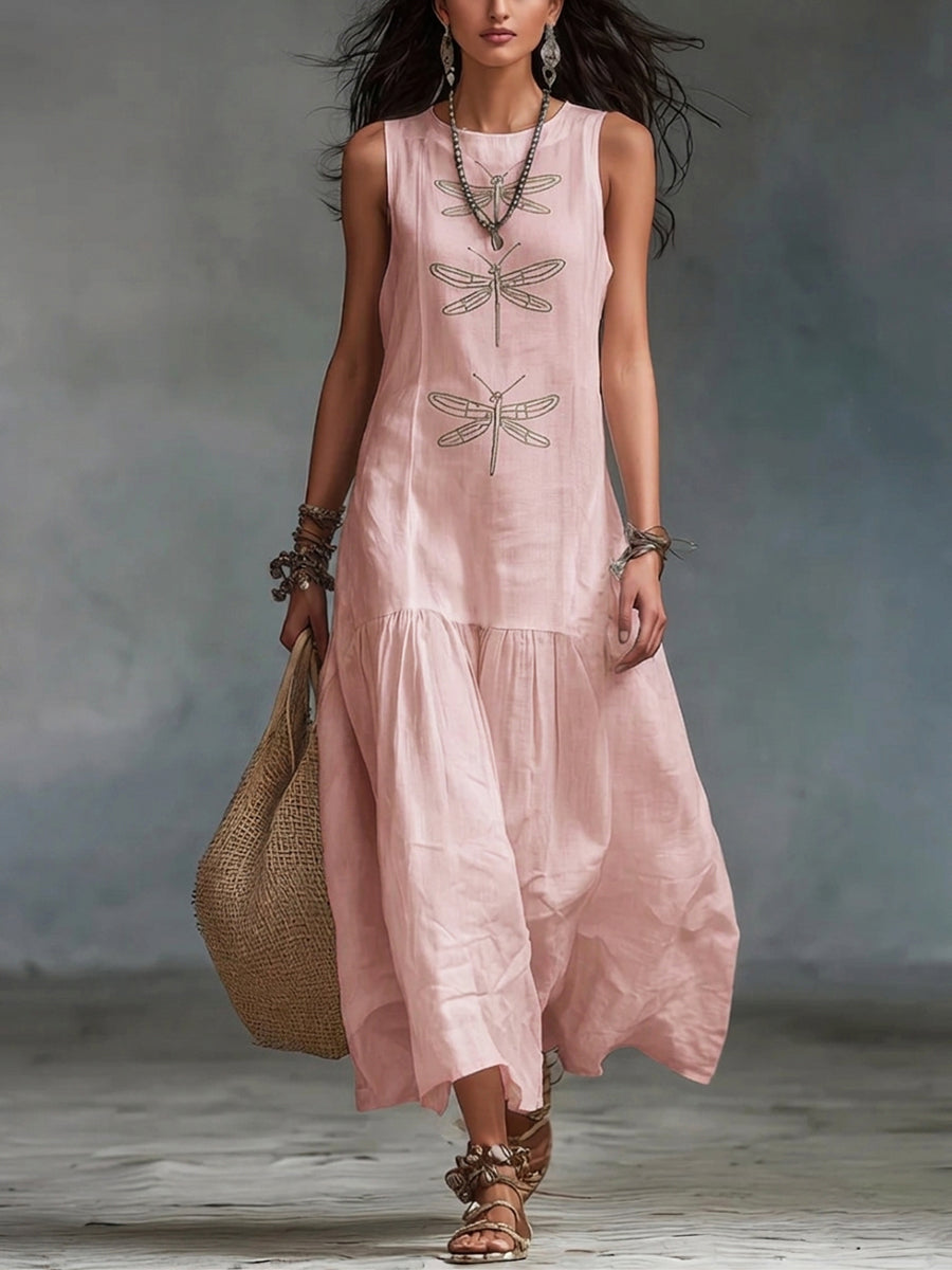 Geneva - Sleeveless Maxi Dress 0