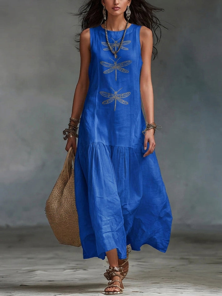 Geneva - Sleeveless Maxi Dress 1