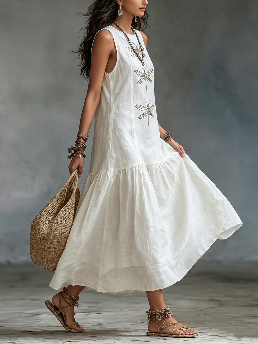 Geneva - Sleeveless Maxi Dress 5