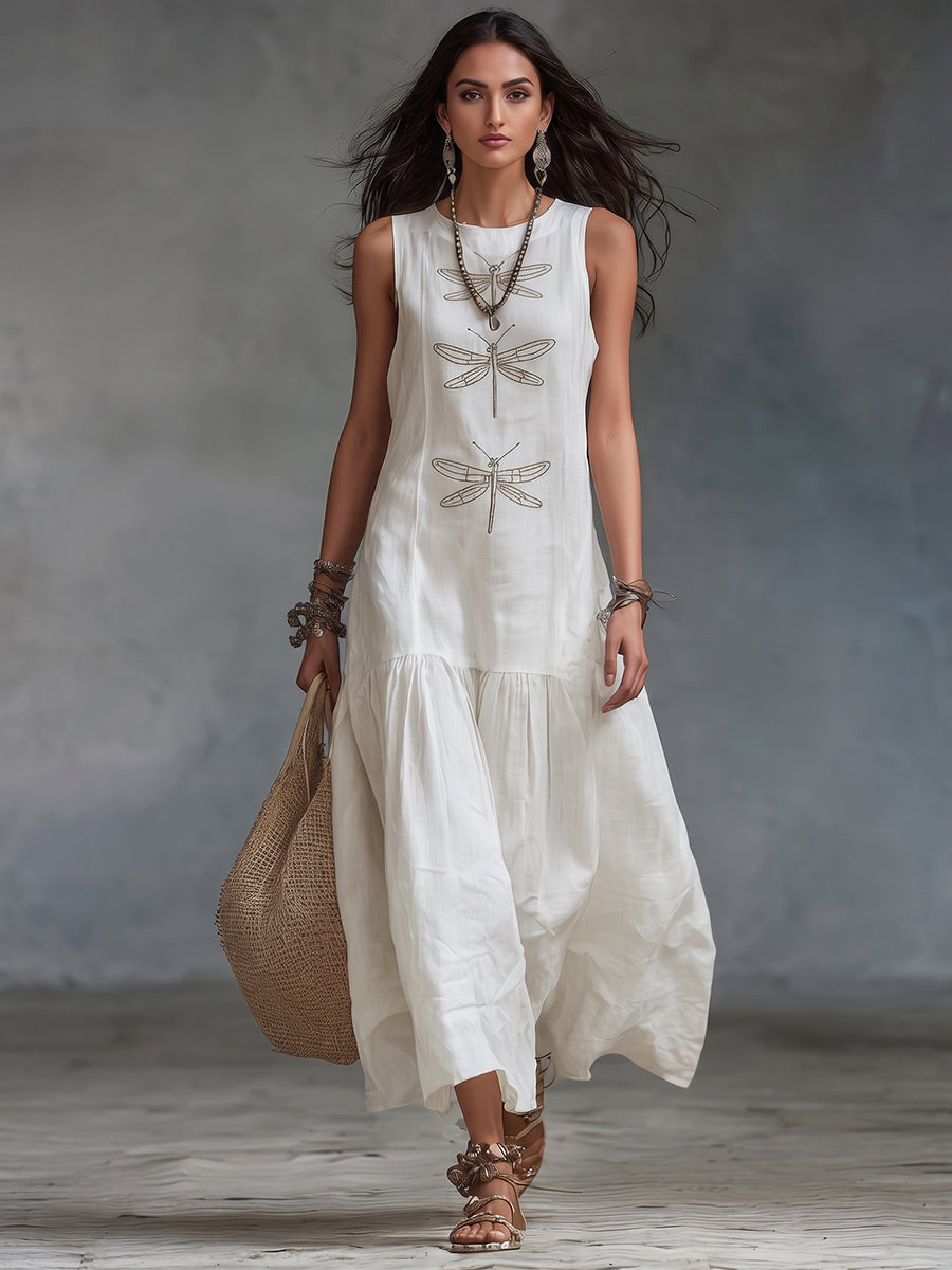 Geneva - Sleeveless Maxi Dress 7