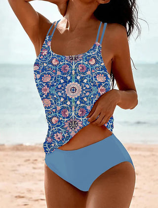 Georgia | Flower Print Tankini 5