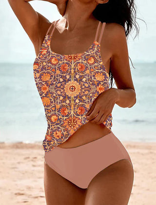 Georgia | Flower Print Tankini 6