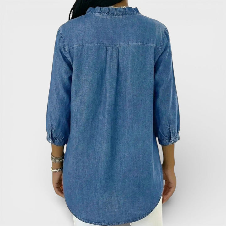 Heather | Elegant Ruffled Blouse 3
