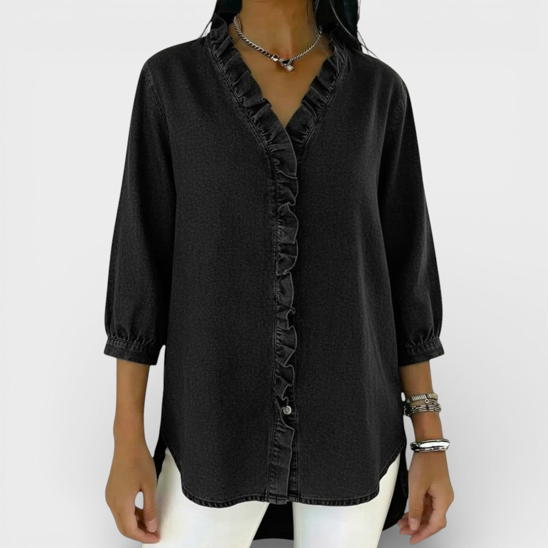 Heather | Elegant Ruffled Blouse 7