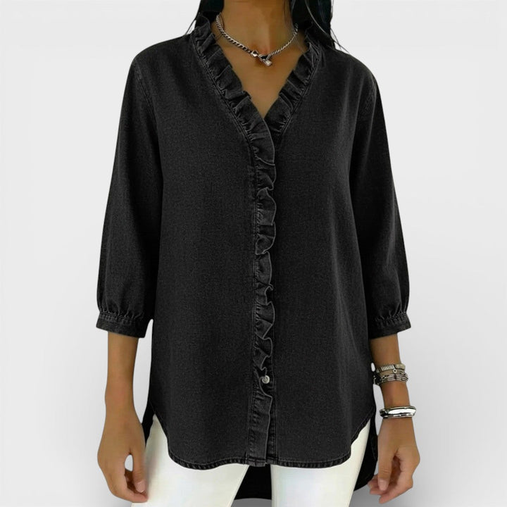 Heather | Elegant Ruffled Blouse 7