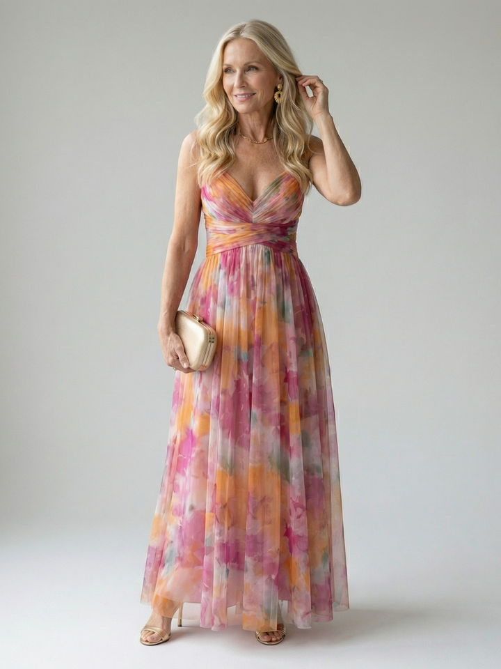 Isel | Soft Wrap Maxi Dress 0