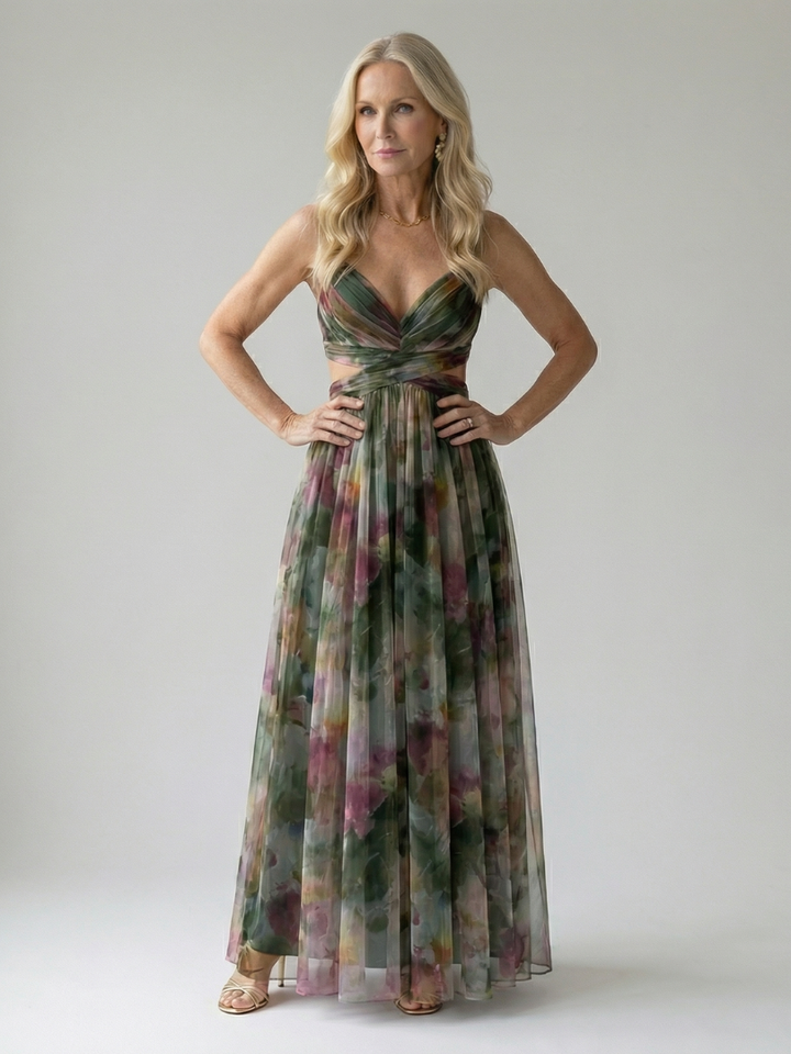 Isel | Soft Wrap Maxi Dress 10