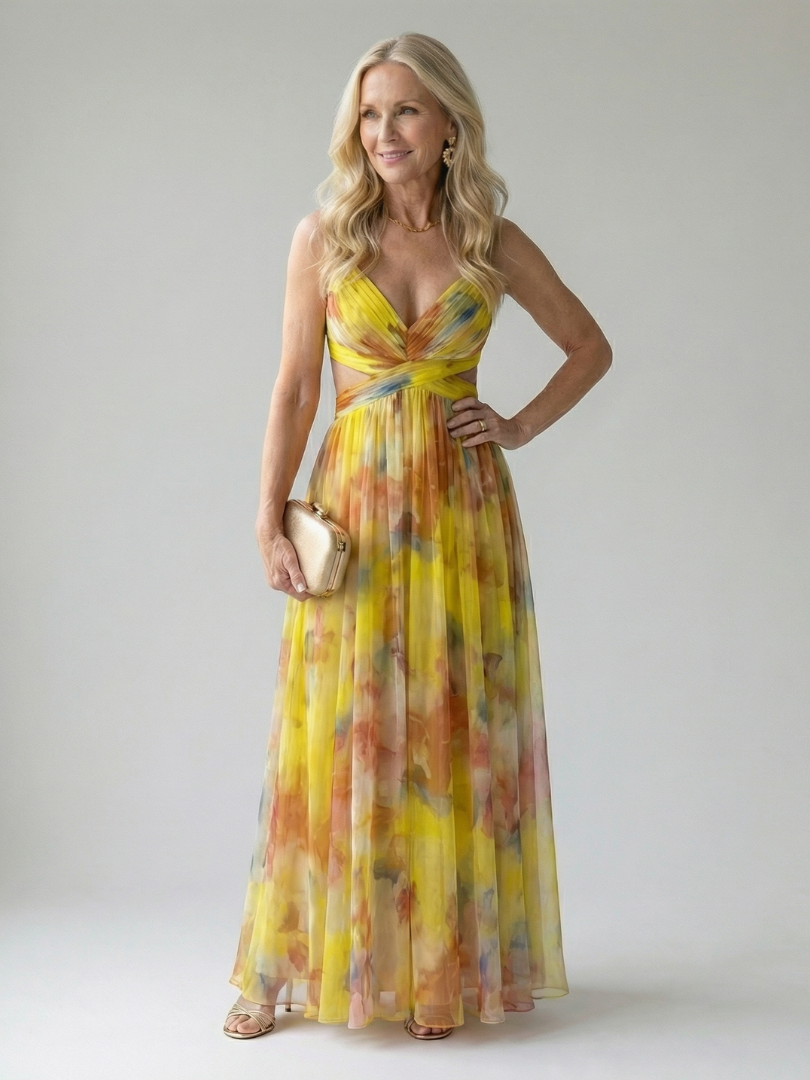 Isel | Soft Wrap Maxi Dress 4