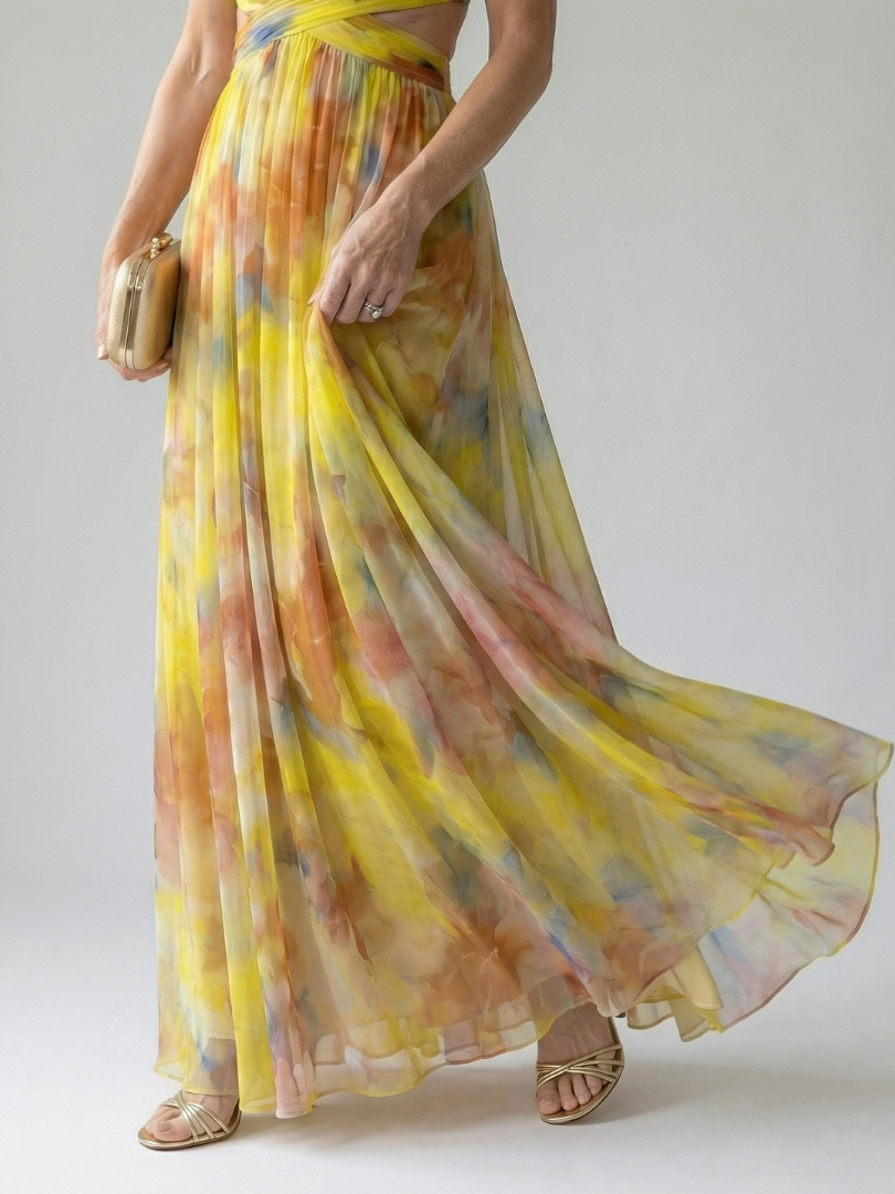 Isel | Soft Wrap Maxi Dress 5