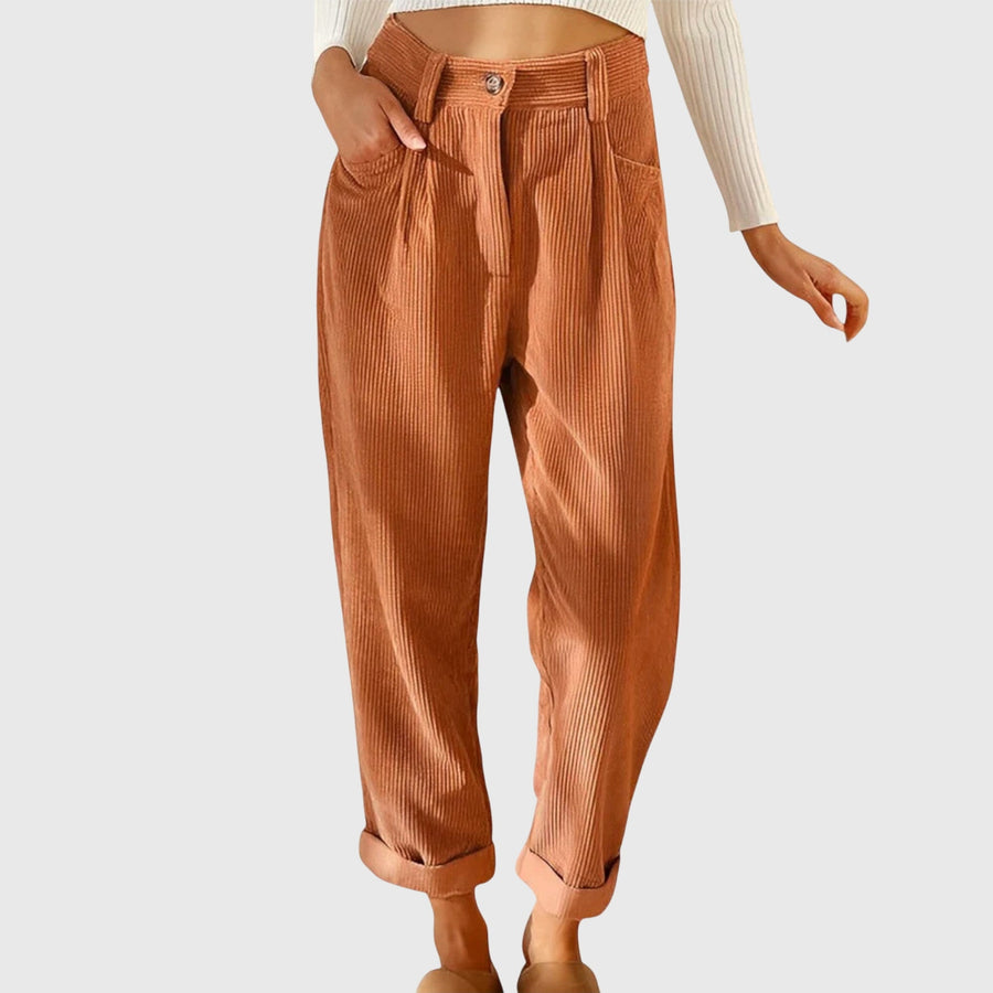 Jana - Modern Cord Pants 0