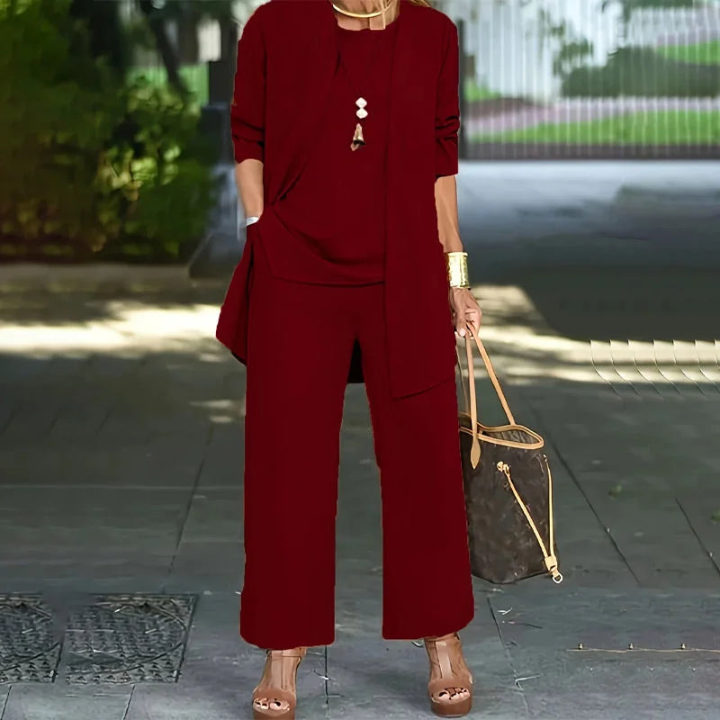 Kaevia™ – 3 Piece Loose Fit Lounge Set 6