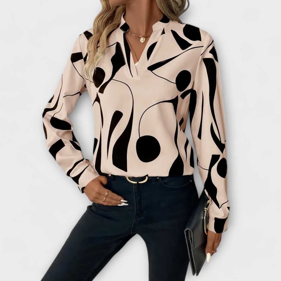 Lara | Elegant Blouse With Design 0